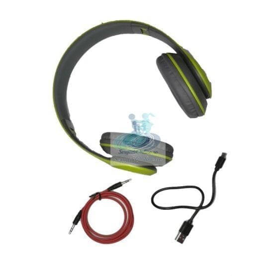 Casti Bluetooth cu Microfon si Radio P15 Verde