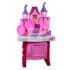Set Bucatarie Castel Muzica si Lumini Roz 1 Set Bucatarie Castel Sunete si Muzica Roz