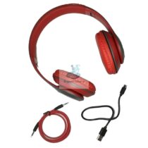 Casti Bluetooth cu Microfon si Radio P15 Rosu