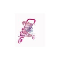 Carucior cu 3 roti pentru papusi