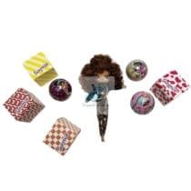 Papusa 17 cm cu 7 surprize