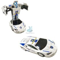 Masina Politie Transformers 22 cm cu lumini si sunete