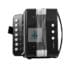 Acordeon jucarie cu sunete reale negru