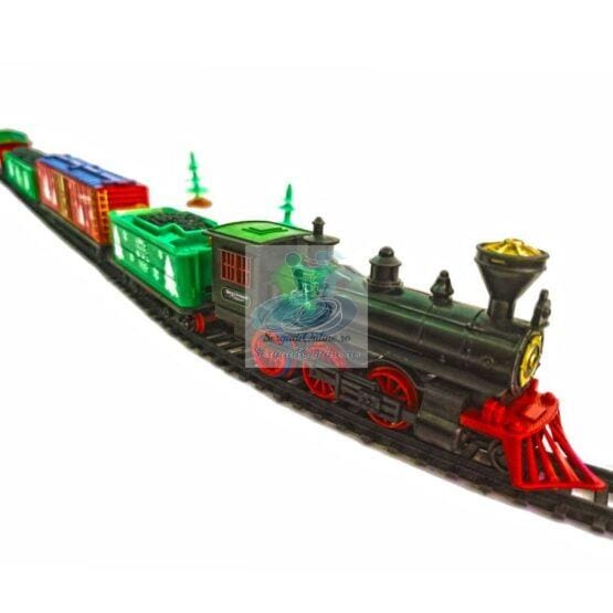 Trenuletul electric al lui Mos Craciun