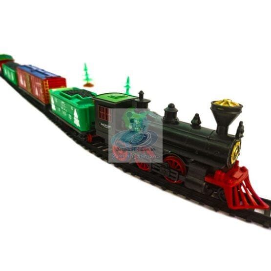 Trenuletul electric al lui Mos Craciun