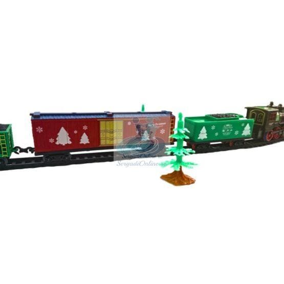 Trenuletul electric al lui Mos Craciun