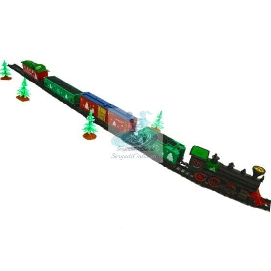 Trenuletul electric al lui Mos Craciun