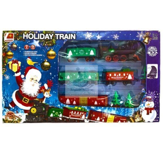 Trenuletul electric al lui Mos Craciun