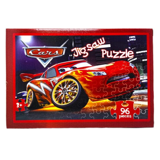 Puzzle 96 piese „Masinuta Fulger”