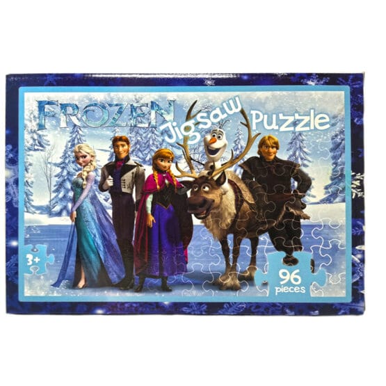 Puzzle 96 piese „Regatul de gheata!” – Frozen