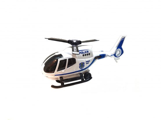 Elicopter politie 35 cm cu lumini 3D si sunete