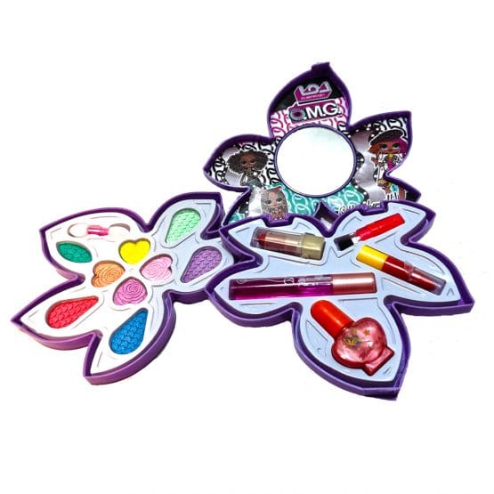 Trusa de machiaj pentru copii cu oja si ruj
