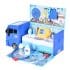 Camion ambulanta 40 cm 2 in 1 cabinet medical portabil 21 piese 1 camion ambulanta trusa doctor