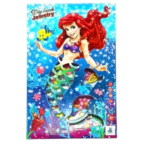 Set pentru confectionat bratari si margele fetite forma sirena