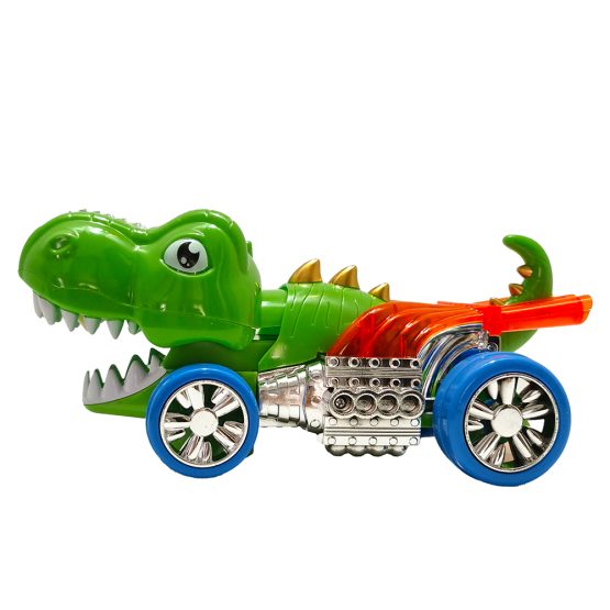 Masina dinozaur cu sunete si proiectie lumini 21 cm