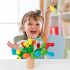 Joc Creativ Cactus din Lemn, Piese Colorate pentru Constructie si Echilibru, Copii 3+ Ani 1 puzzle cactus lemn montessori 6